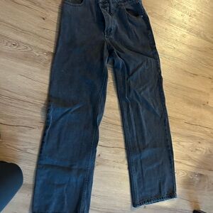 Forever 21 Charcoal Denim Pants